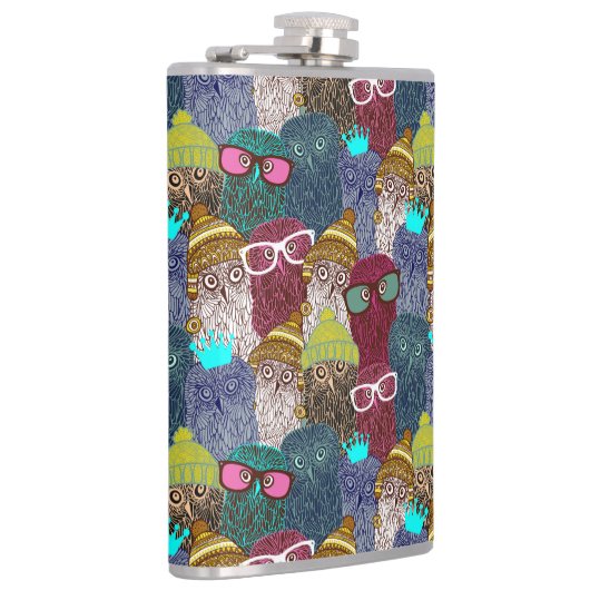 フクロウ フラスク (右)