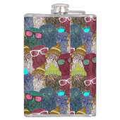 フクロウ フラスク (裏面)