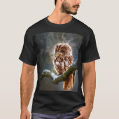 フクロウ・フー Tシャツ (正面)