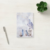 フクロウ&ブック ポストイット (オフィス)