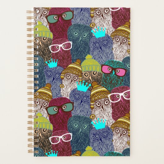 フクロウ プランナー手帳 (正面)