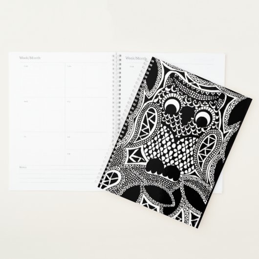 フクロウ プランナー手帳 (ディスプレー)