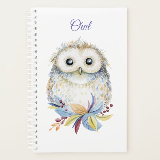 フクロウ プランナー手帳 (正面)