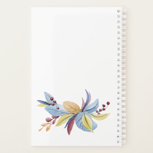 フクロウ プランナー手帳 (裏面)