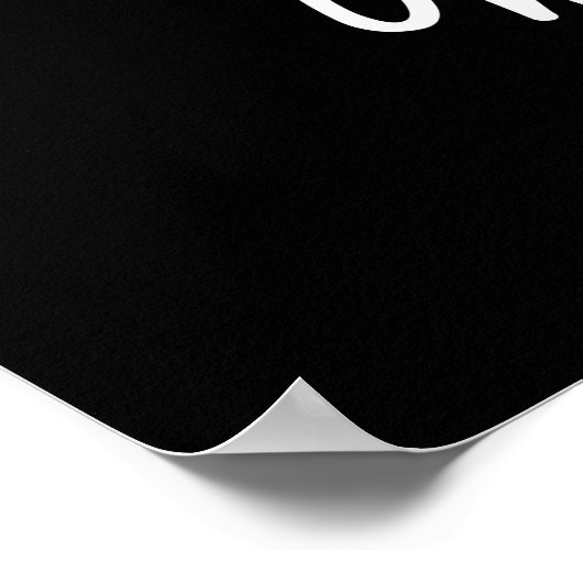 フクロウ・プン・ダークBGおもしろい一人でフクロウになりたい ポスター (角)