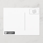 フクロウ・ベ・バおもしろいハ・フクロウ漫画 ポストカード (裏面)