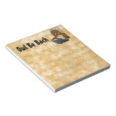 フクロウ・ベ・バッハ ノートパッド (アングル)