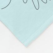 フクロウ・ベ・ワイズフリースブランケット フリースブランケット (角)