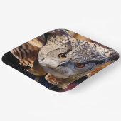 フクロウ ペーパープレート (傾斜あり)