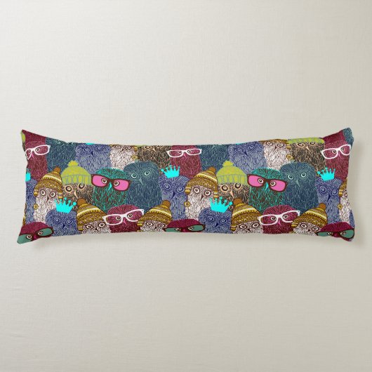 フクロウ ボディピロー (正面)