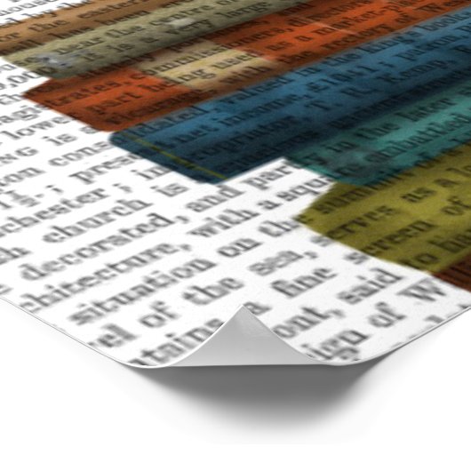 フクロウ ポスター (角)