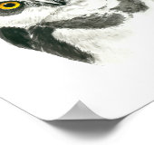 フクロウ ポスター (角)