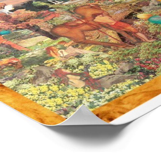 フクロウ ポスター (角)