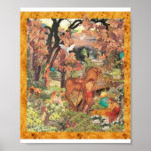 フクロウ ポスター (正面)