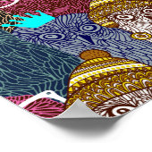 フクロウ ポスター (角)