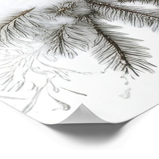 フクロウ ポスター (角)