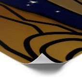 フクロウ ポスター (角)