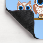 フクロウ マウスパッド (コーナー)
