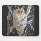 フクロウ マウスパッド (正面)