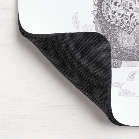 フクロウ マウスパッド (コーナー)