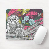 フクロウ マウスパッド (マウス)