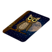 フクロウ マグネット (左側)