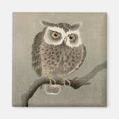 フクロウ マグネット (正面)