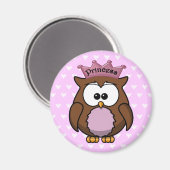 フクロウ マグネット (正面/裏面)