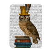 フクロウ マグネット (縦)