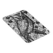 フクロウ マグネット (右側)