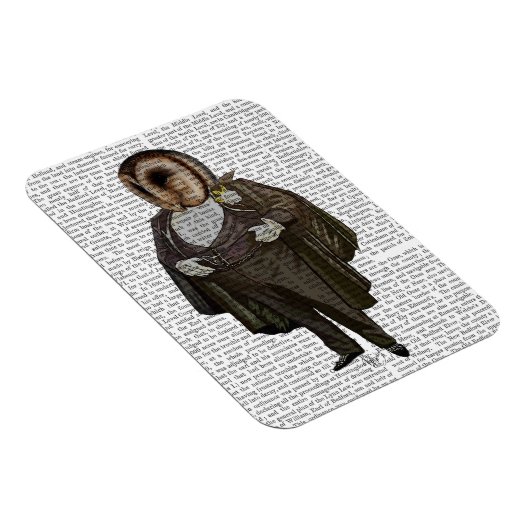 フクロウ マグネット (右側)