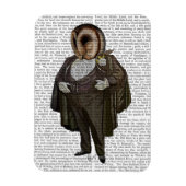 フクロウ マグネット (縦)