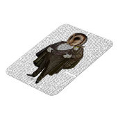 フクロウ マグネット (左側)