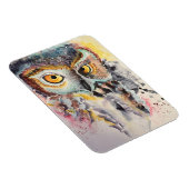 「フクロウ・マジック」マグネット マグネット (右側)