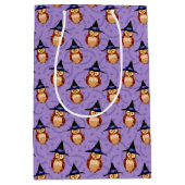 フクロウ ミディアムペーパーバッグ (正面)