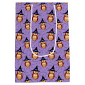 フクロウ ミディアムペーパーバッグ (裏面)