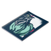 フクロウ・ユニコーン ノートブック (左側)