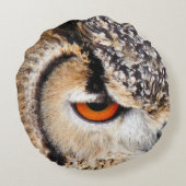 フクロウ ラウンドクッション (裏面)