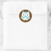 フクロウ ラウンドシール (バッグ)