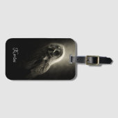 フクロウ ラゲッジタグ (正面横)