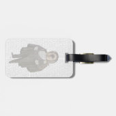 フクロウ ラゲッジタグ (裏面横)