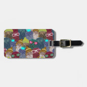 フクロウ ラゲッジタグ (正面横)