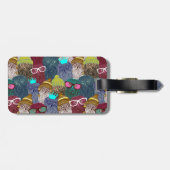 フクロウ ラゲッジタグ (裏面横)