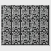 フクロウ ラッピングペーパー (フラット)