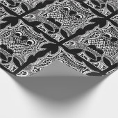 フクロウ ラッピングペーパー (角)