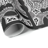 フクロウ ラッピングペーパー (ロールコーナー)