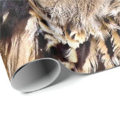 フクロウ ラッピングペーパー (ロールコーナー)