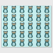 フクロウ ラッピングペーパー (フラット)