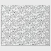 フクロウ！ラッピング紙 ラッピングペーパー (フラット)