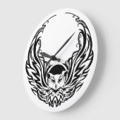 フクロウ ラージ壁時計 (傾斜)